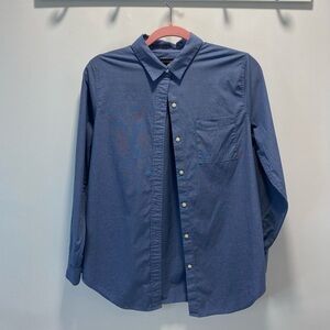 Banana Republic Women's Blue Button Down Shirt